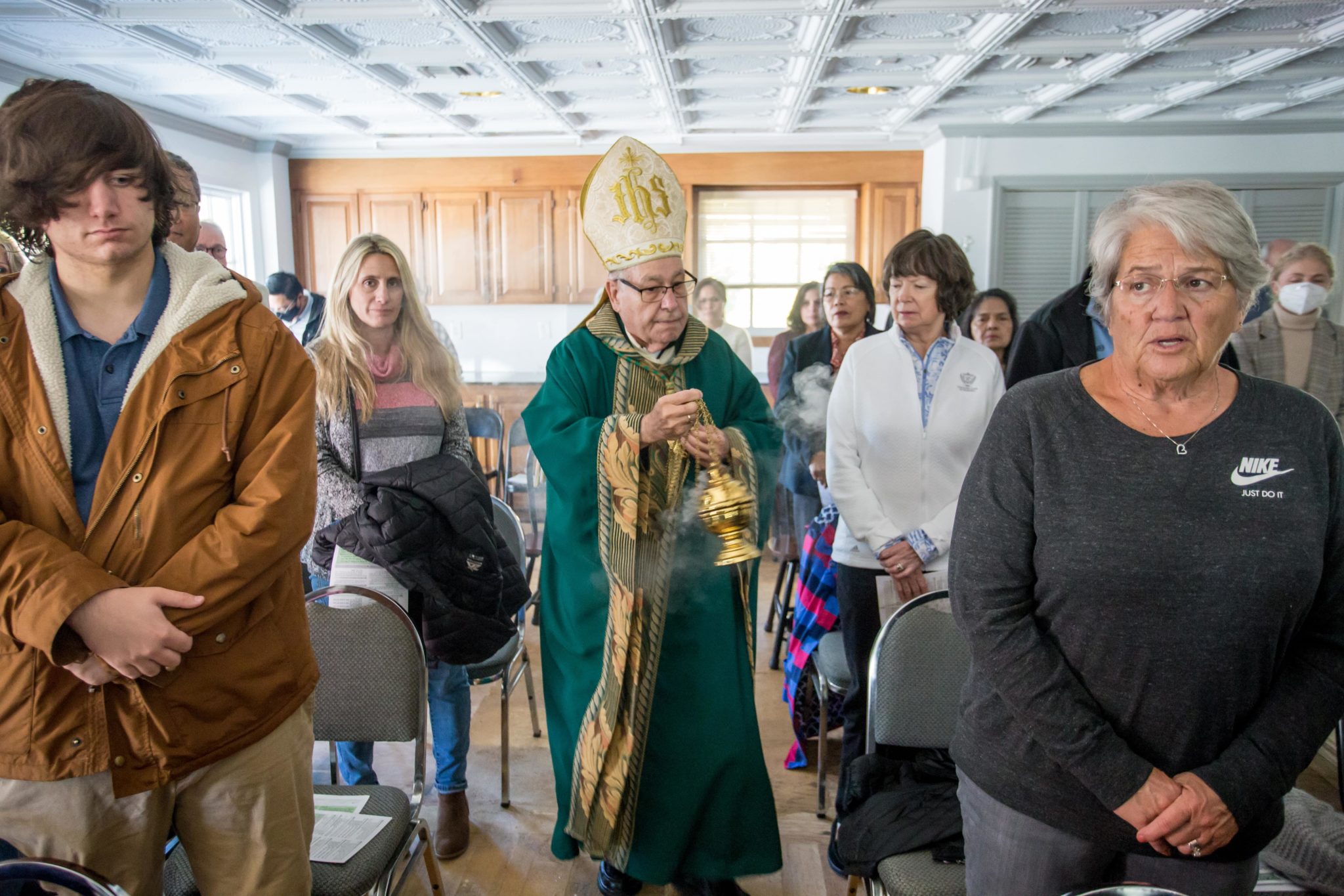 Bishop Estévez Blesses New St. Andrew Chapel in Cedar Key - Diocese of ...