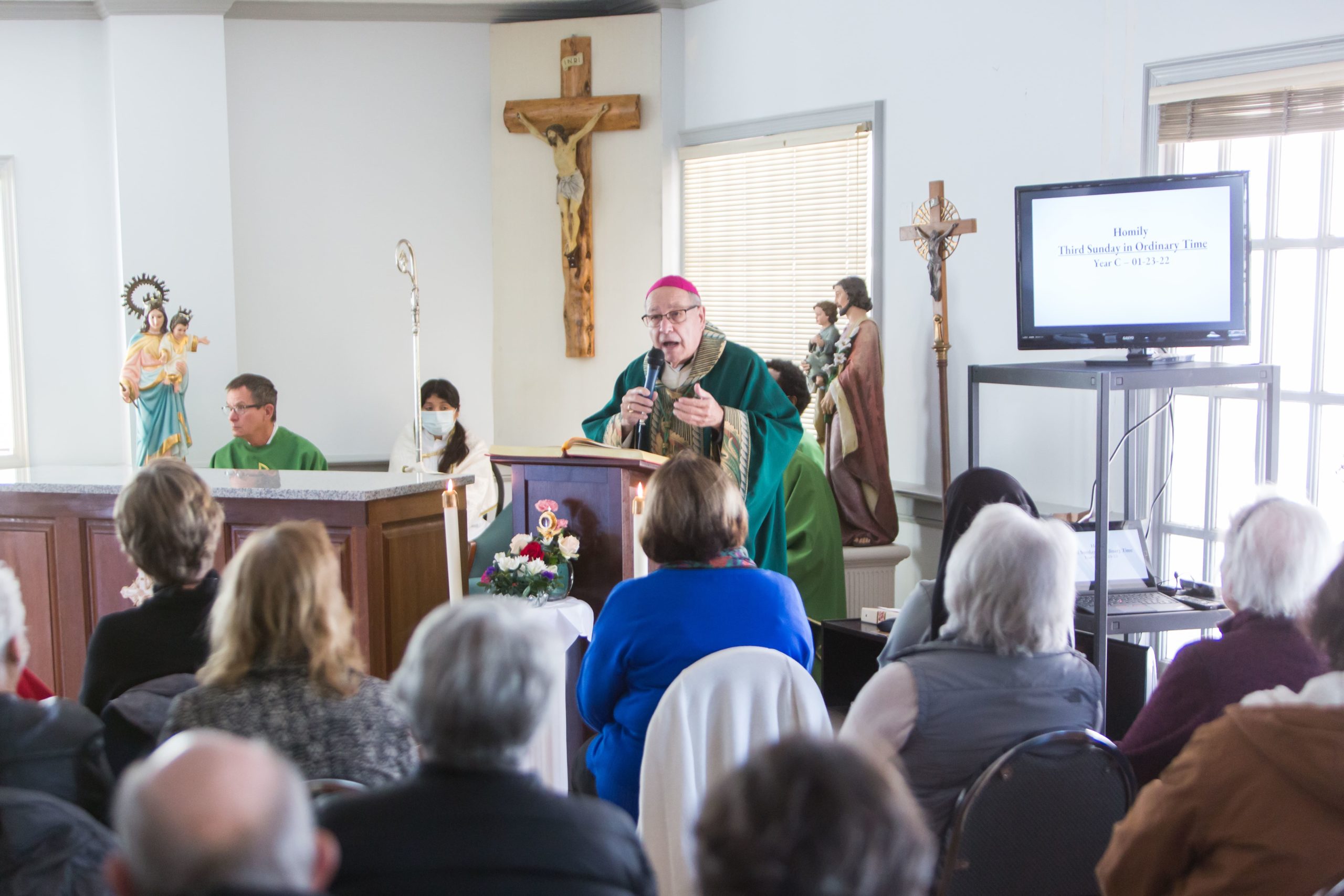 Bishop Estévez Blesses New St. Andrew Chapel in Cedar Key | Diocese of ...