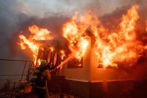 Fire captain makes way through ruins to find tabernacle intact