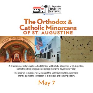 History Lecture on the Minorcans of St. Augustine