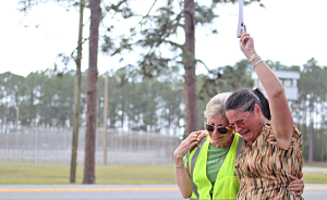 Good Friday witness shows solidarity with detained immigrants